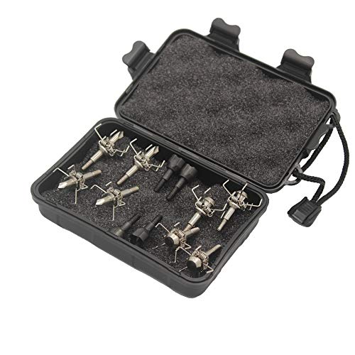 FourTEEN19 Judo Broadheads 12 Pieces Sharp Hammer Judo Broadhead Archery Arrowhead Small Game Hunt Hunting Crossbow Compound Recurve Bow Broadhead
