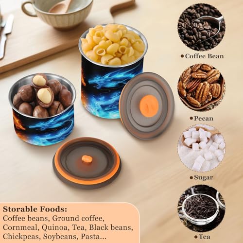 Envase hermético para café acero inox 17oz miniatura 5