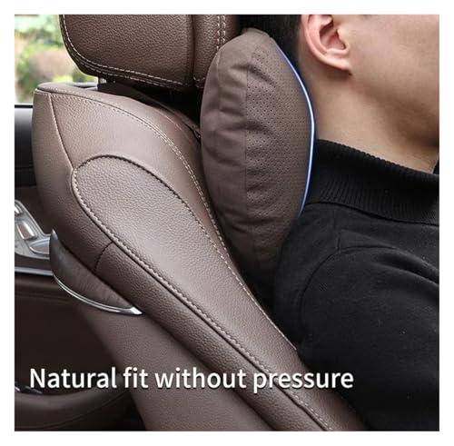 Almohada para cabeza y cuello para auto universal miniatura 3