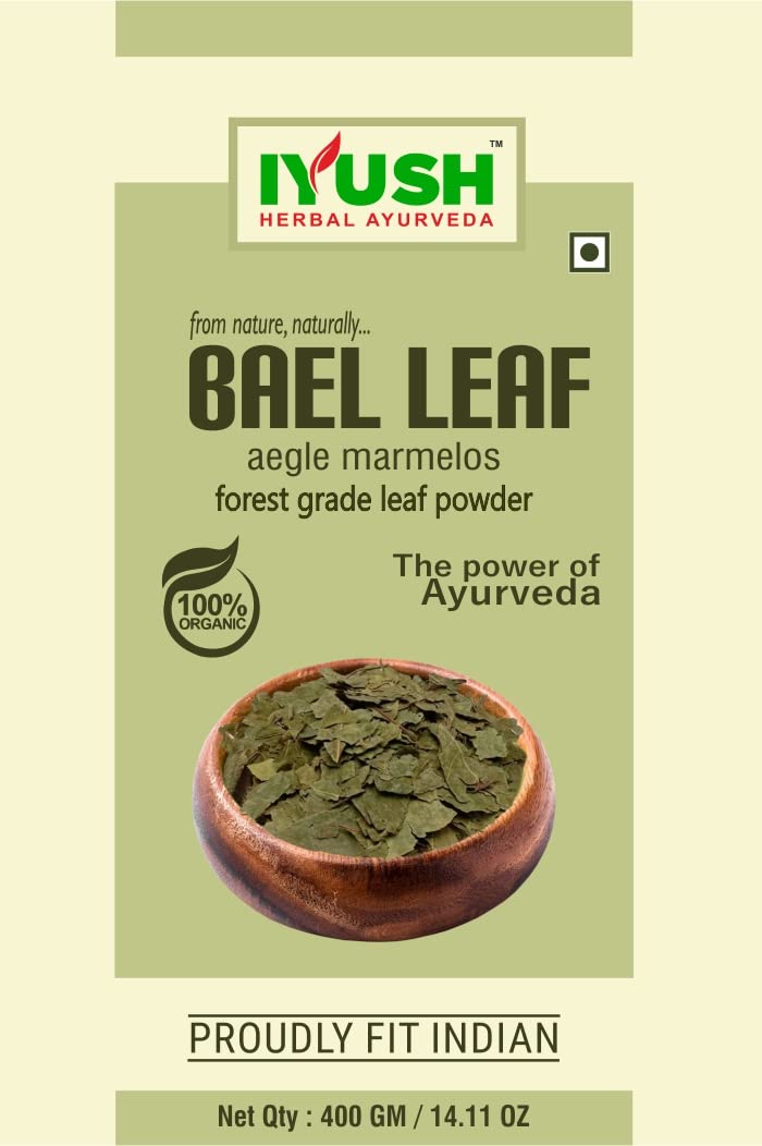Buy IYUSH al Ayurveda Bael Leaf Powder 400gm Belpatra Powder Bael