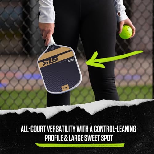 Image of Selkirk Sport SLK Neo Pickleball Paddles Set of 2 + Pickleballs + Sling Bag | Pickle Ball Rackets 2 Pack in Graphite or Fiberglass, with an Expanded Sweet Spot