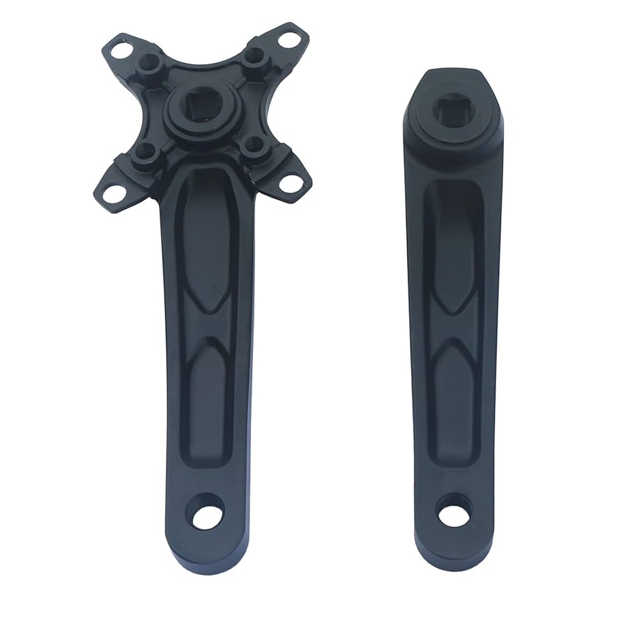 Amazon.co.jp: ブラック 40/42T BCD104 自転車クランクセット