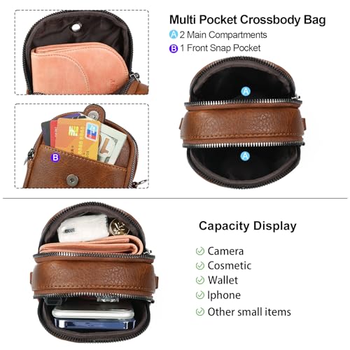 Image of GOIACII Shoulder Bag for Women Small Underarm Ladies Purses Crossbody Handbag