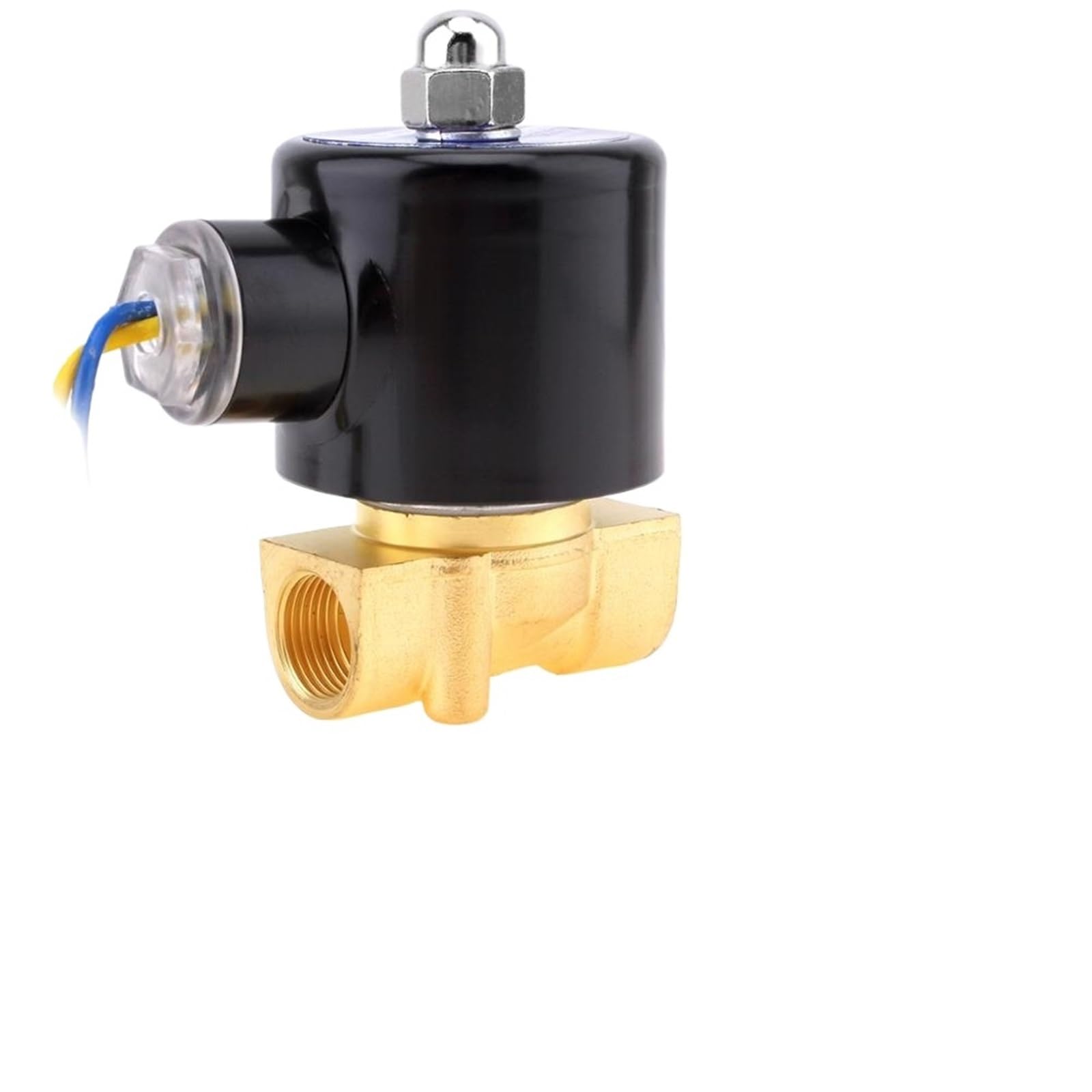 Nageoixsg 1-2In Dn15 Electric Solenoid Valve Normally Closed(,Ac 110V)