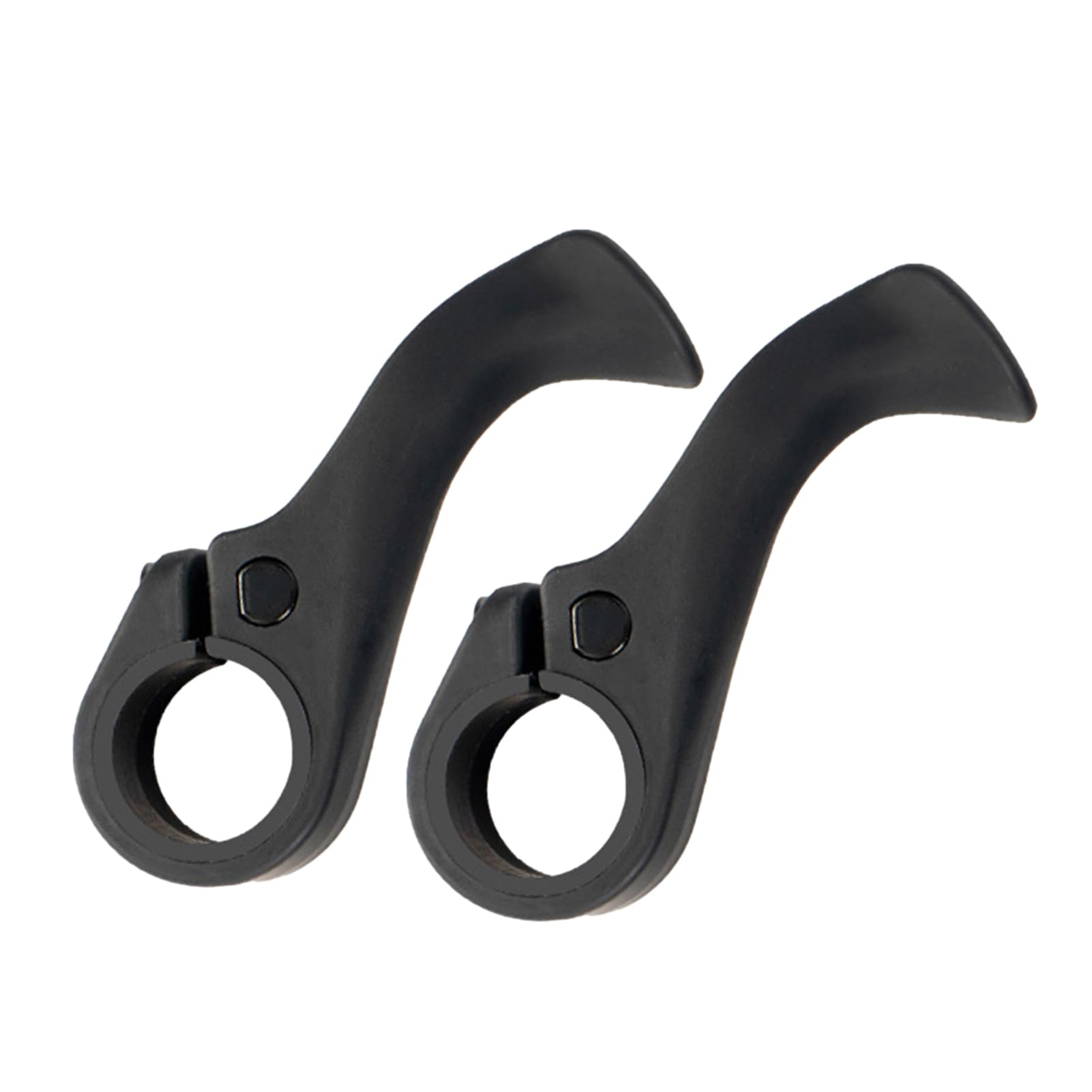 PLATT Bike Hand Grips, Impugnature per Manubrio Bici, manubrio della bici in Gomma ergonomica Antiscivolo manopole per Bicicletta MTB (Bianco