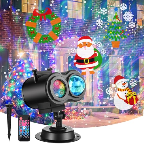 Halloween Christmas Projector Lights Outdoor,...