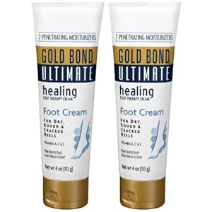 Gold Bond Ultimate Healing Foot Therapy Cream, 4 oz, 2 pk by Gold Bond by Gold Bond
