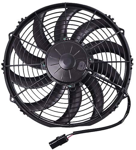 Ventilateur VA10-BP50/C-61S 24V compatible Spal 3510016 de 305 mm pour radiateur