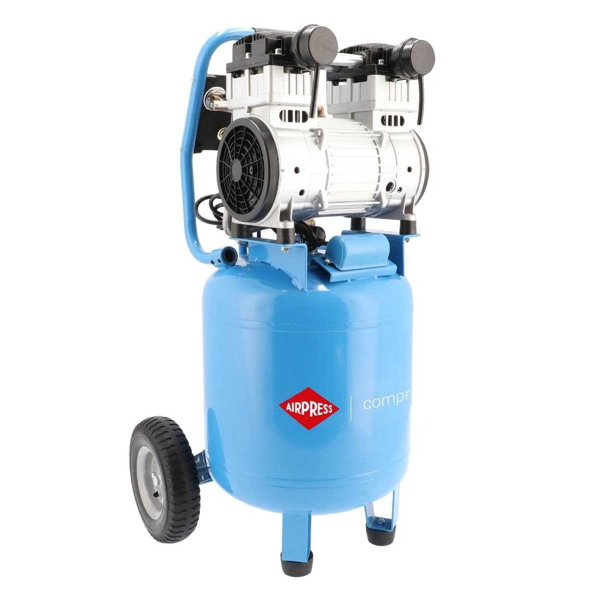 Flüsterkompressor stehend ölfrei LMVO 40-250 8 bar 38L 2 PS/1.5 kW 150 l/min