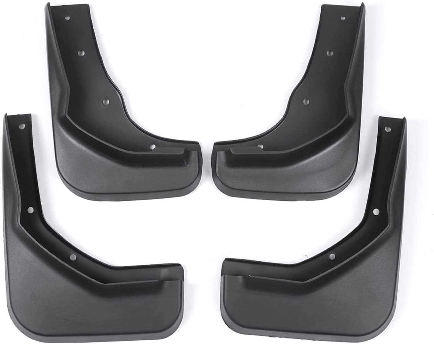 NYSLDSCO 4Pcs Premium Mud Flaps for Ford Kuga Escape 2013 2014 2015 2016 2017 2018 2019 Front and Rear Splash Guards Durable Mudguards Protection Against Road Debris