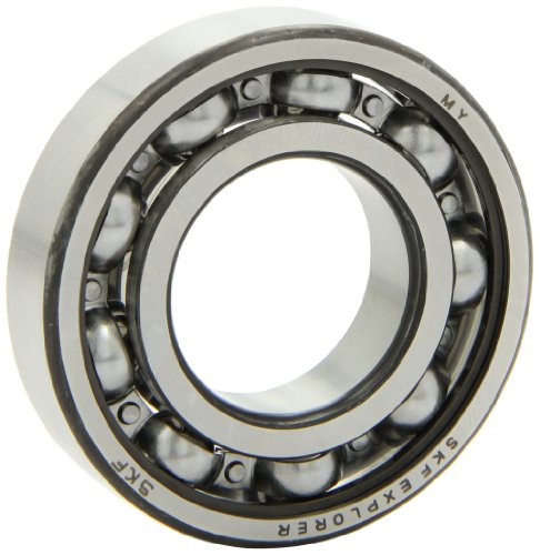 SKF 6207 Light Series Deep Groove Ball Bearing, Deep Groove Design, ABEC 1 Precision, Open, Standard Cage, Normal Clearance, 35mm Bore, 72mm OD, 17mm Width, 3440.0 pounds Static Load Capacity, 5730.00 pounds Dynamic Load Capacity
