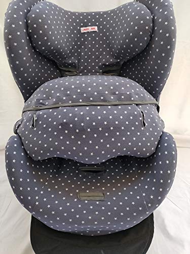 moon-bebe Housses pour Cybex Sirona Q iSize (gris)