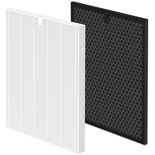 Image of 1 Set 5510 5520 Replacement Filter Q Compatible with Winix 5510, 5520 PlasmaWave Air Purifi-ers, Part# 1712-0123-00,White