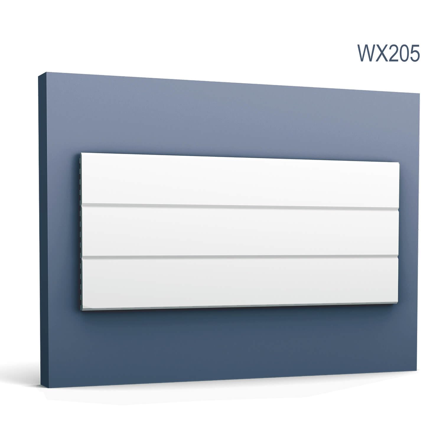 Orac 3d panneau mural WX205 TRACK 200 cm x 1,3 cm x 25 cm Polystyrène extrudé (HDPS) prétraité