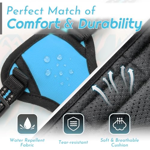 Image of Eagloo Dog Harness for Small Dogs, No Pull Pet Vest with 2 Leash Clips