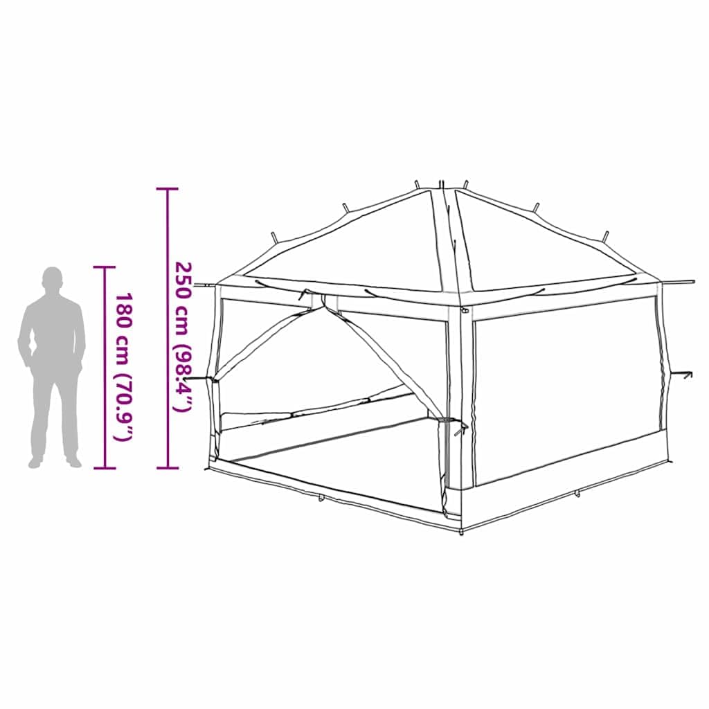 vidaXL Tenda da campeggioTenda TrekkingRiparo avventura