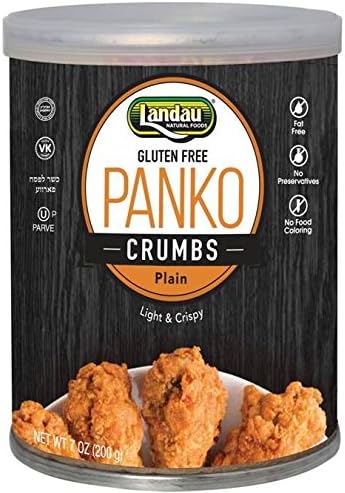 Landau Panko Crumbs"Gluten Free" Kosher For Passover 7 Ounce (Plain)