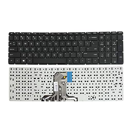Yesvoo US Keyboard for HP Pavilion 15-AY010NR 15-AY011NR 15-AY013NR 15-AY016NR 15-AY018NR 15-AY019NR 15-AY020NR 15-AY023NR 15-AY052NR 15-AY053NR 15-AY061NR 15-AY065NR 15-AY067NR 15-AY068NR 15-AY071NR