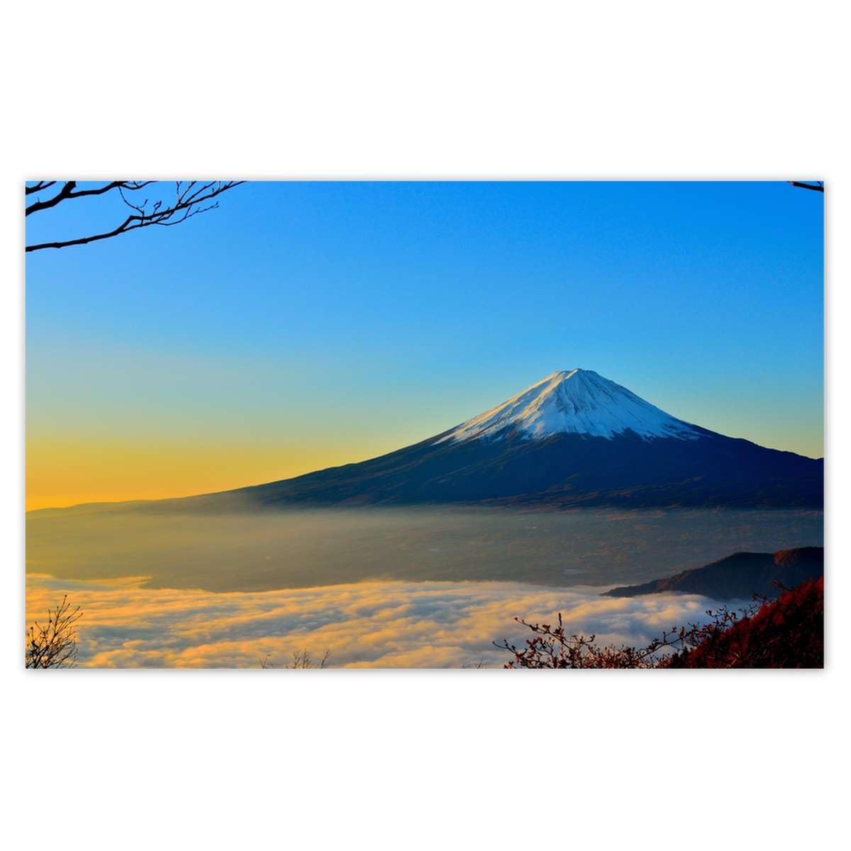 Papier peint intissé pour cacher imperfections mur montagne 520x318