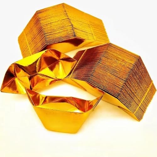Culte des ancêtres : lingots d'or en papier mousse 19x16cm pour vos cérémonies familiales