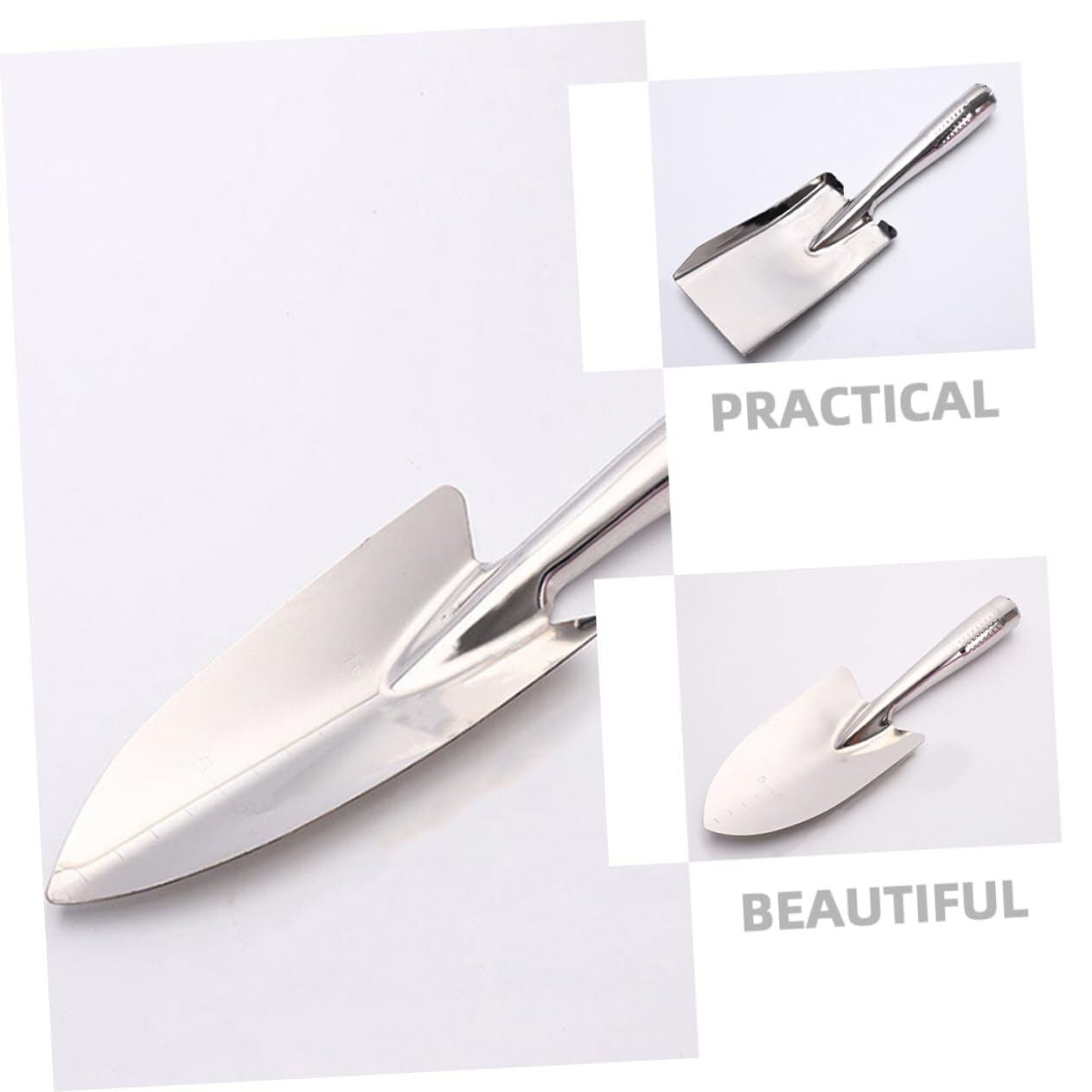 Spaten Stainless Gardening Shovel Set,Heavy Duty One-Piece Small Garden Trowel Hand Shovel Gardening Tools for Planting gartenschaufel