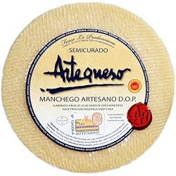 Queso Oveja Semicurado ‘DO Manchego’ (1 kg) - Artequeso