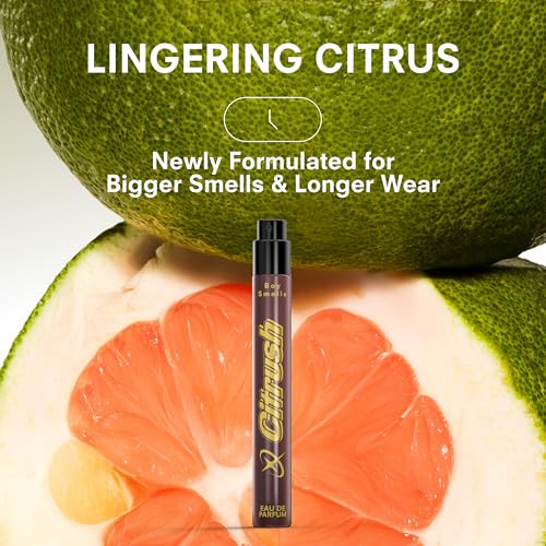 Image of Boy Smells CITRUSH Eau de Parfum - Citrus Woody Fragrance with Pomelo, Black Pepper & Ripe Musk - Long-Lasting Unisex Perfume for Elevated Bliss