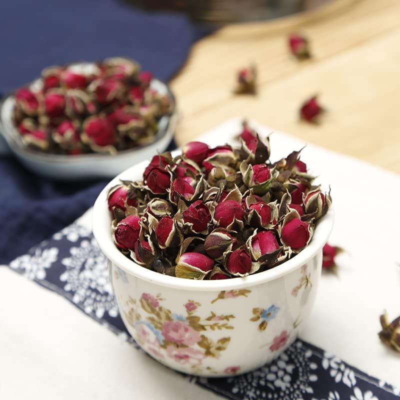 Miniatura 5 de 100% Phnom Penh Rose 50 g1.76 oz hoja suelta fresca, sin OMG, flores secas naturales hierbas para hacer jabón, jarabe, bebidas, hornear, belleza de