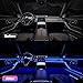 Car Interior Lights, 6 in 1 Car LED Strip Lights RGB Ambient Lighting Kits with APP/Remote/USB Control, 16 Million Colors, 314in Fiber Optics Interior Car Lights for Cars, SUVs, Trucks, Music Sync