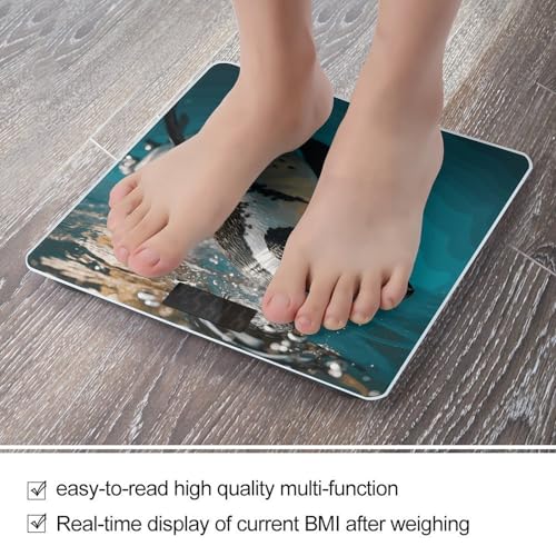 Báscula Digital para Baño de Vidrio Templado 10.2 pulg miniatura 5
