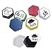 Talking Products, Talking Tiles Voice Recorders, Communication Sound Buttons. Pack of 6 Colors, 80 Seconds Recording. Educational Classroom Resources, Game Show Answer Buzzers.