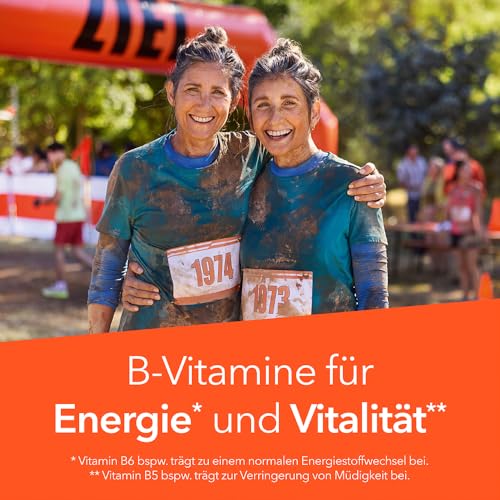 Vitamin B-Komplex-ratiopharm® Hartkapseln: Kombipräparat mit allen 8 B-Vitaminen. Für Energie* und Vitalität**, 60 Kapseln