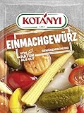 KOTÁNYI Einmachgewürz - Einlegen leicht gemacht, längere Haltbarkeit, schützt vor Schimmel, Brief 43g