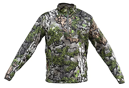 MENS Early SEEZYN 1/4 ZIP PULLOVER | Camouflage Quarter 1/4 Zip | Men's Camo Pullover
