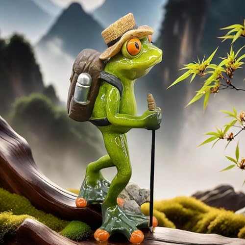 Figurine de grenouille de table : idée cadeau originale pour déco de maison - 8