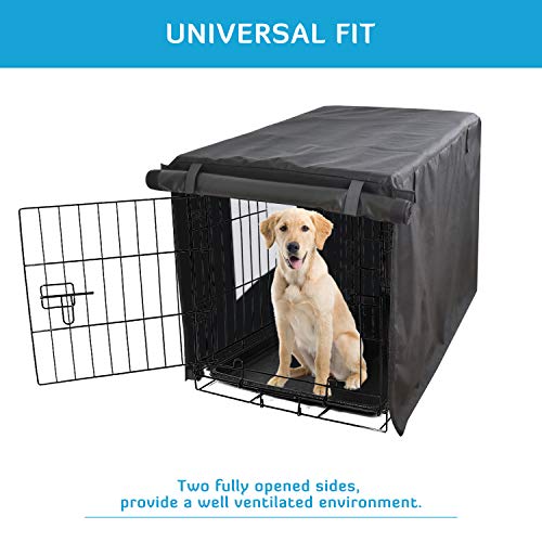 image for HONEST OUTFITTERS Dog Crate Cover 42 Inch Dog Kennel Cover for Large D
