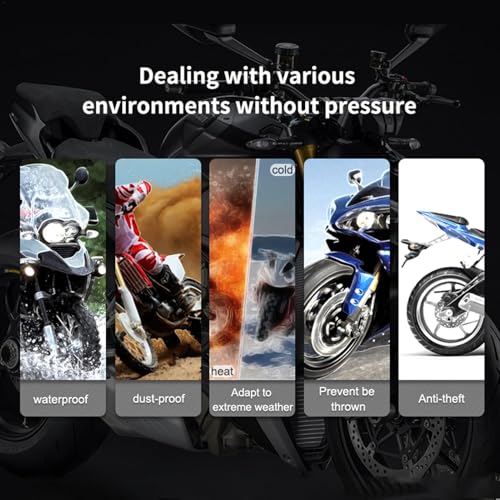 Batterie TPMS moto solaire pour éviter les crevaisons et chutes - 5