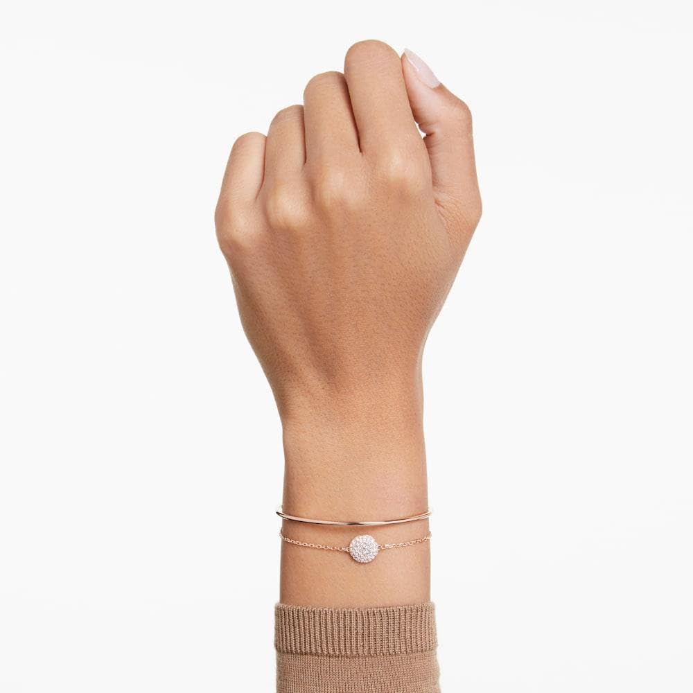 Swarovski Brazalete Meteora 5683452 tono oro rosa