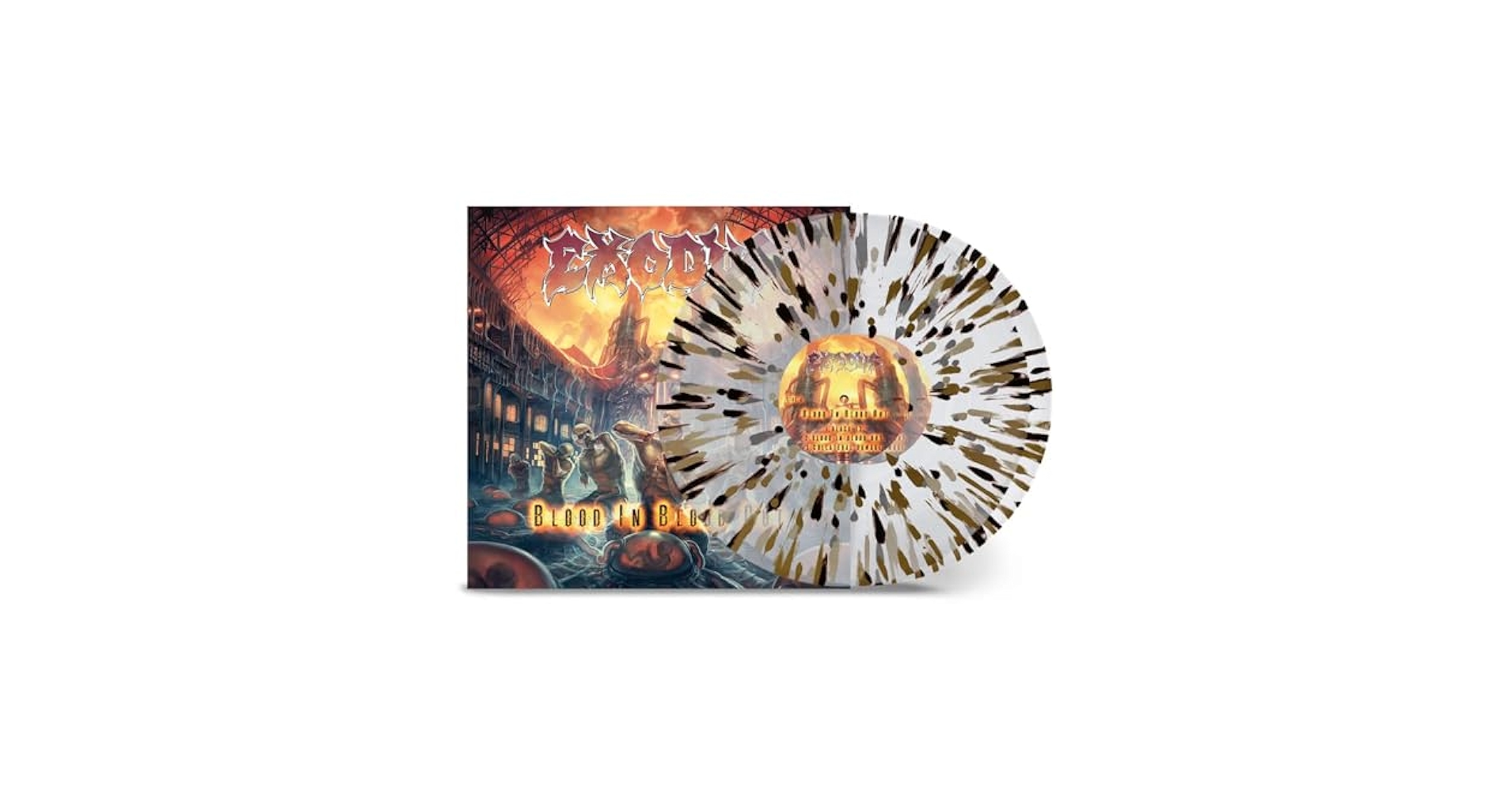 Exodus - Blood in Blood Out (10th Anniversary) Clear Gold