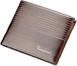 Carteira Masculina Couro Porta Cartão Documento Fuerdanni