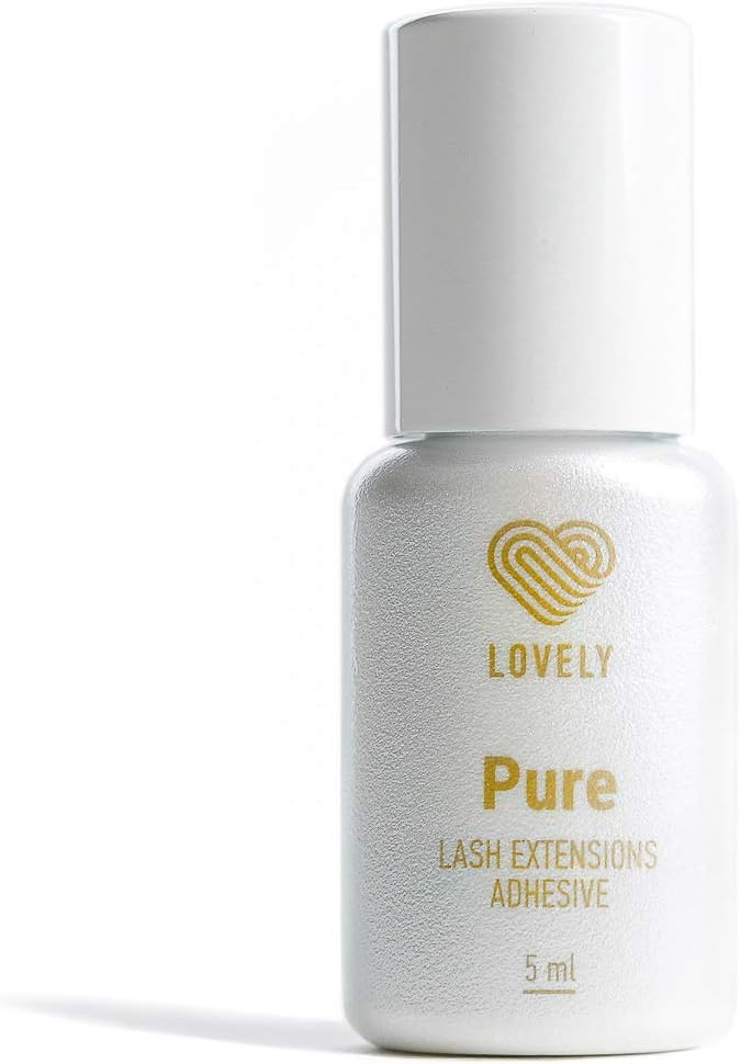 Pure Sensitive Eyelash Extension Glue | 2 Second Dry Time | 5 Weeks Retention | For Sensitive Eyes