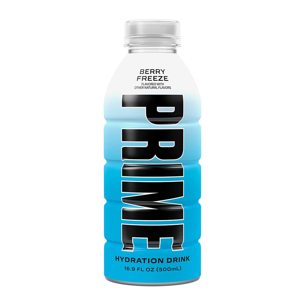 Prime Hydration Berry Freeze Flavour Drink, 16.9 fl oz ℮ 500 ml