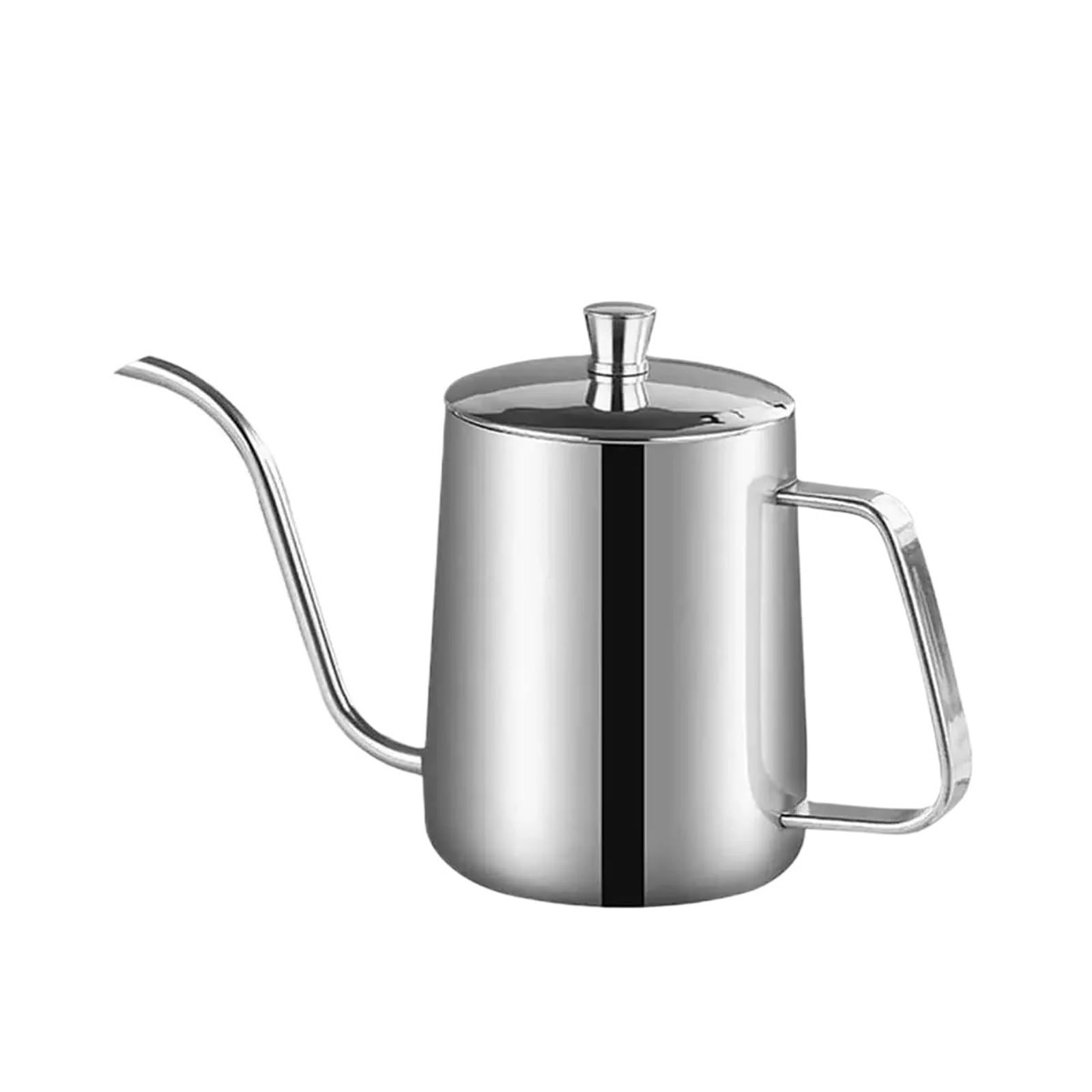Kaffee Wasserkocher 1PC-350ML Gießen Über Kaffee Wasserkocher Schwanenhals Gießen Über Kaffee Töpfe Drip Kaffee Maker Edelstahl Hause Barista Zubehör Für Kaffee，Tee