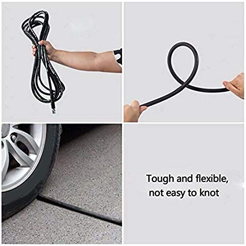 Pasuihcay 15M 49FT 2320PSI High Pressure Washer Hose Tube Water Pipe Cleaning Replacement for K2 K4 K5, Black
