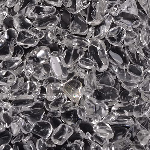 Image of 100 grams Small Tumbled Chips Polished Crushed Stone Crystal Healing Embellishments