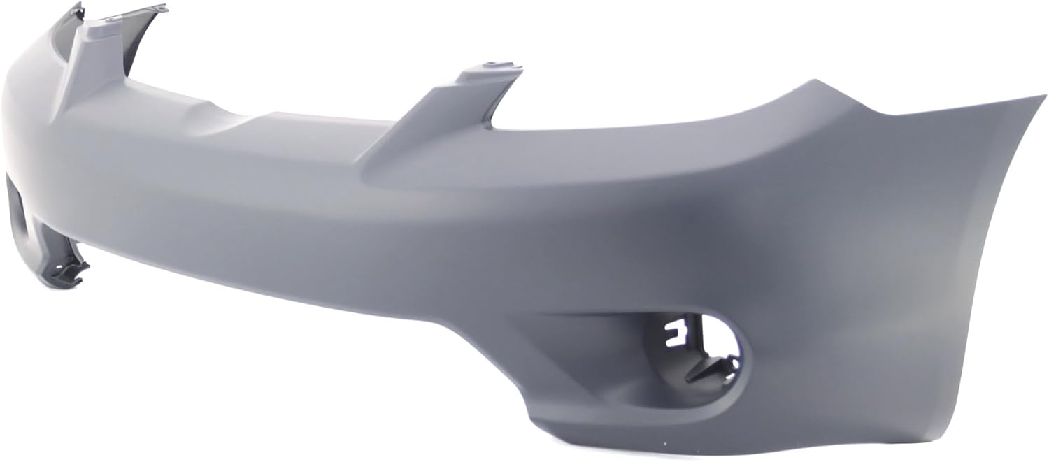FitParts Compatible With Front Bumper Cover 2005 2006 2007 2008 Toyota Matrix XR XRS Wagon. New, Primed. W/Fog Light Holes. W/o Parking Aid Sensor Holes. TO1000294
