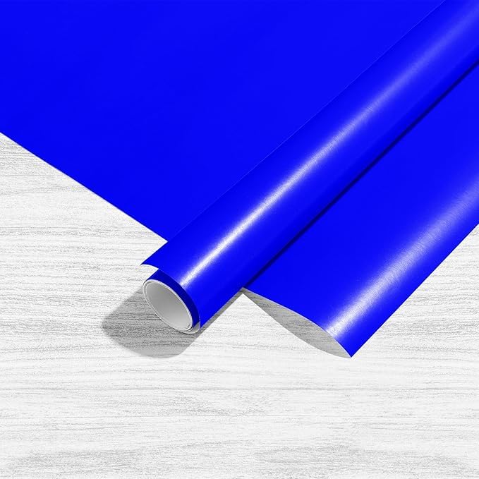 SEJASCOLLECTIONS Glaze Paper/ Marble Paper Sheets (48 x 67 cm - 70 GSM), Dark Blue Colors, Art & Craft Paper for Kids, Poster Making, Card Designing, DIY School Projects.(Dark Blue Color, Pack Of 24)