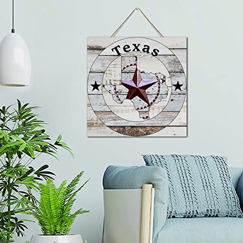 Panneau en bois inspirant Texas Lone Star pour créer une ambiance chaleureuse