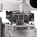 BFO T3 T4 T04E Turbo Turbocharger with Gaskets for 4/6 Cylinder 1.5L 2.5L Engine, for Honda Civic 1990-2015 CRX 1988-1991, for BMW 318i 1993-1999