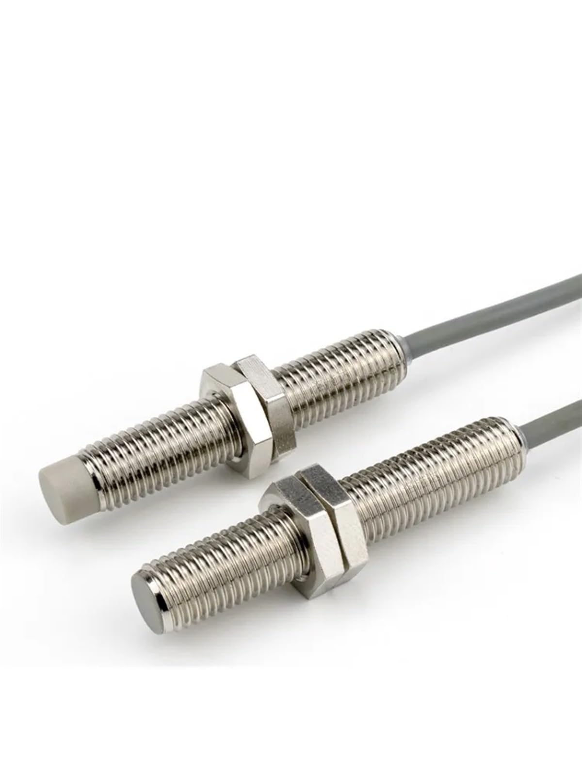 1 Uds interruptor de Sensor inductivo M8 con rosca sin rosca NPN PNP 3 cables interruptores de proximidad NO NC 1mm 2mm 3mm 4mm 6mm(M8 Flat Head,PNP NC,Detect Distance 2mm)